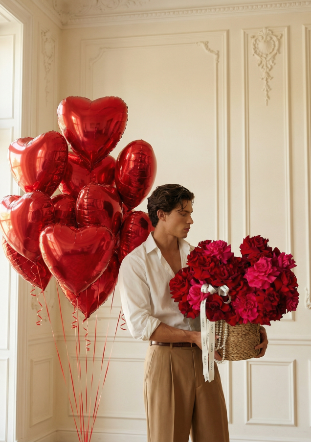Heart Balloon — Red (45 cm)